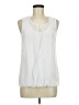 DressBarn White Sleeveless Blouse Size M - photo 1