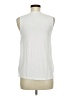 DressBarn White Sleeveless Blouse Size M - photo 2