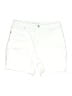 Gloria Vanderbilt Solid White Shorts Size 6 (petite) - photo 1