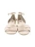 Anne Klein 100% Leather Ivory Wedges Size 10 - photo 2