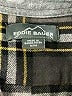 Eddie Bauer 100% Cotton Plaid Gray Long Sleeve Button-Down Shirt Size M - photo 7