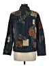Chico's Graphic Blue Denim Jacket Size Med (1) - photo 2