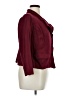 CAbi Burgundy Blazer Size 16 - photo 4