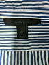J.Crew Stripes Blue Long Sleeve Button-Down Shirt Size 10 (petite) - photo 3