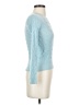 White + Warren 100% Cashmere Blue Cashmere Pullover Sweater Size S - photo 4