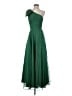 Mac Duggal 100% Polyester Green Cocktail Dress Size 4 - photo 1