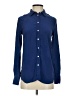 Everlane Blue Long Sleeve Button-Down Shirt Size 00 - photo 1
