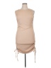 BTFBM Solid Tan Cocktail Dress Size XL - photo 1