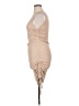 BTFBM Solid Tan Cocktail Dress Size XL - photo 5