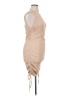BTFBM Solid Tan Cocktail Dress Size XL - photo 4