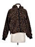 Lou & Grey for LOFT 100% Polyester Animal Print Brown Pullover Sweater Size S - photo 1
