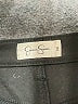 Jessica Simpson Solid Black Faux Leather Skirt Size 28 waist - photo 4