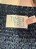 Time and Tru Tweed Blue Pullover Sweater Size 22 - photo 7
