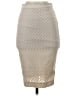 Elizabeth and James Metallic Silver Formal Skirt Size 0 - photo 1