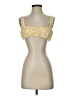 Princess Polly 100% Polyester Gold Tank Top Size 4 - photo 1