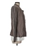 St. John Chevron-herringbone Brown Blazer Size 6 - photo 4