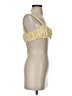 Princess Polly 100% Polyester Gold Tank Top Size 4 - photo 4