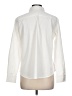 Chico's Ivory Long Sleeve Button-Down Shirt Size Lg (2) - photo 2