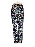 Old Navy Floral Blue Casual Pants Size 8 - photo 2