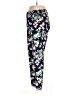 Old Navy Floral Blue Casual Pants Size 8 - photo 5