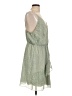 Unbranded 100% Polyester Polka Dots Green Casual Dress Size L - photo 4