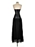 WeWoreWhat 100% Polyester Solid Black Cocktail Dress Size 2 - photo 2