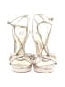 Pelle Moda Metallic Ivory Sandals Size 9 - photo 2
