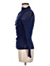 Enza Costa 100% Polymide Blue Long Sleeve Turtleneck Size M - photo 5