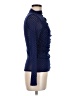 Enza Costa 100% Polymide Blue Long Sleeve Turtleneck Size M - photo 4