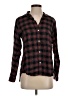 Grayson 100% Lyocell Plaid Black Long Sleeve Button-Down Shirt Size XS (1) - photo 1