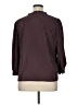 CeCe Houndstooth Burgundy 3/4 Sleeve Blouse Size XL - photo 2