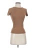 Assorted Brands Brown Short Sleeve Top Size 1 - photo 1