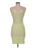 Planet Gold Solid Green Cocktail Dress Size M - photo 2
