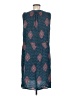 Lucky Brand 100% Modal Paisley Blue Casual Dress Size L - photo 2