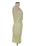 Planet Gold Solid Green Cocktail Dress Size M - photo 4