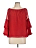Sam & Jess Red 3/4 Sleeve Blouse Size L - photo 1