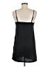 Zara 100% Polyester Solid Black Casual Dress Size M - photo 2
