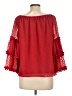 Sam & Jess Red 3/4 Sleeve Blouse Size L - photo 2
