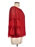 Sam & Jess Red 3/4 Sleeve Blouse Size L - photo 4