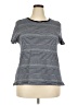 Westbound Stripes Gray Short Sleeve T-Shirt Size 2X - photo 1