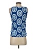 Boden 100% Cotton Blue Sleeveless Top Size 2 - photo 2