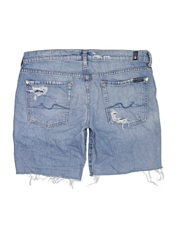 7 For All Mankind Denim Shorts (view 2)