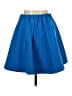 H&M Solid Blue Casual Skirt Size 10 - photo 2