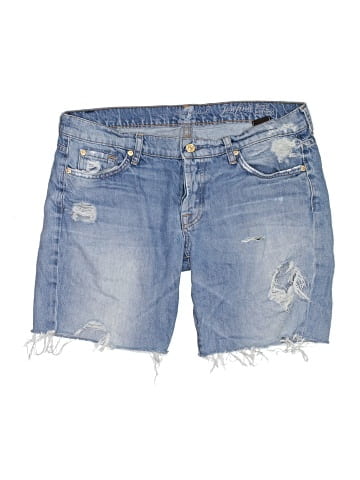 7 For All Mankind Denim Shorts (view 1)