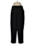 ASOS Design 100% Polyurethane Solid Black Dress Pants Size 10 - photo 1