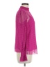 Express 100% Polyester Pink Long Sleeve Blouse Size M - photo 4