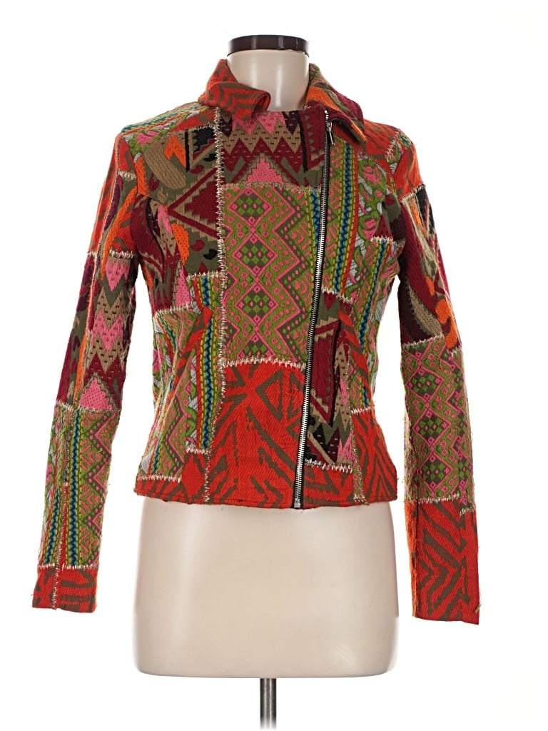 Pre-owned Zara Jacket In Red