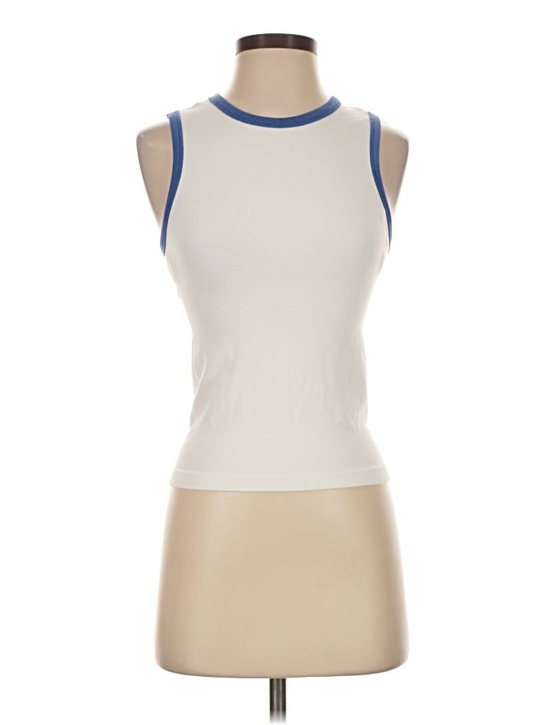 Pre-owned Sincerely Jules Sleeveless T-shirt In Ivory
