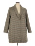 Divided by H&M 100% Polyester Houndstooth Brown Coat Size XXL - photo 1