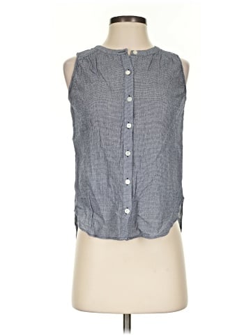 Ann Taylor LOFT Sleeveless Button-Down Shirt (view 1)